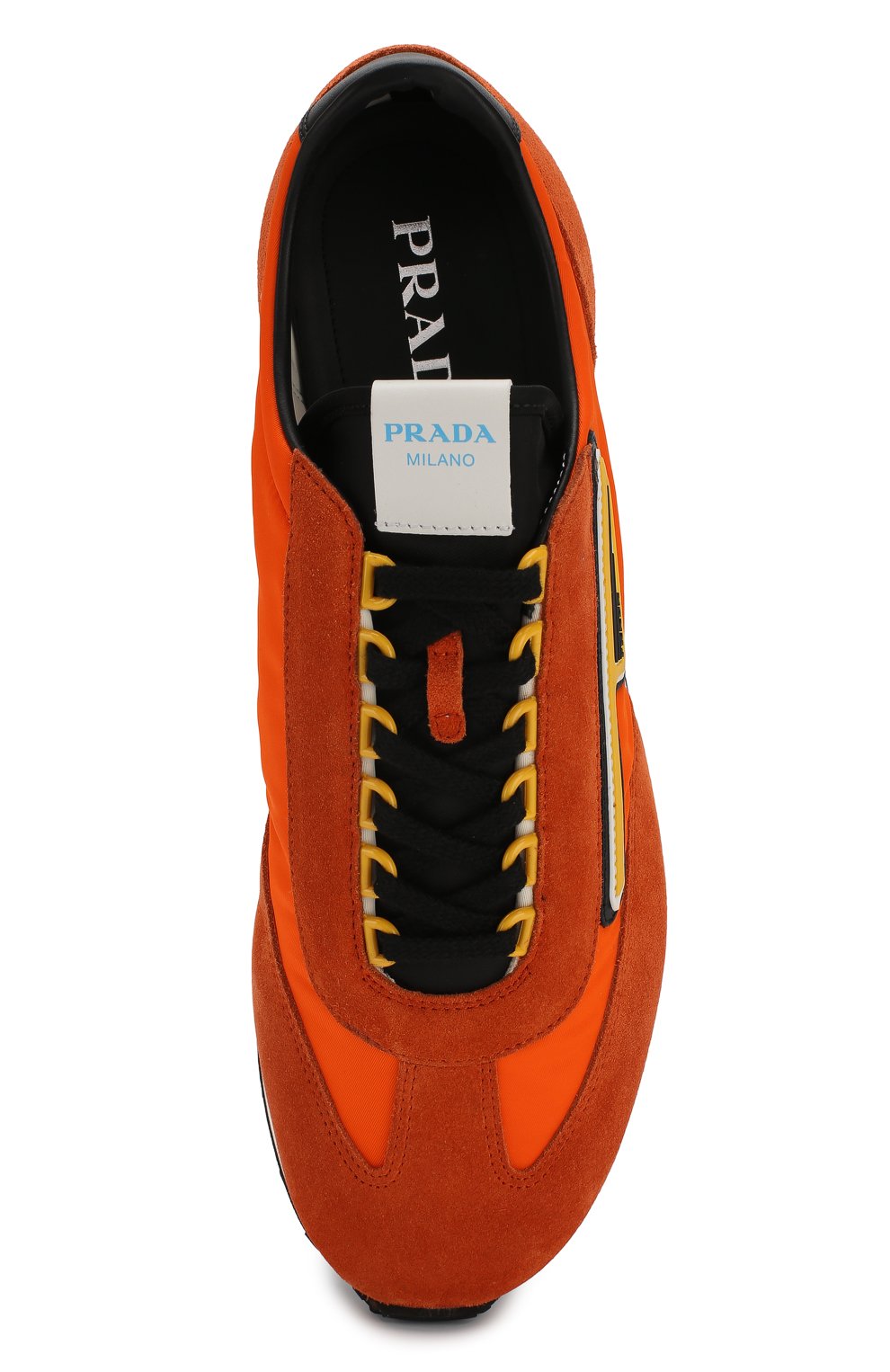 Комбинированные кроссовки PRADA, арт. 2EG276-D7R-F0250, фото 5