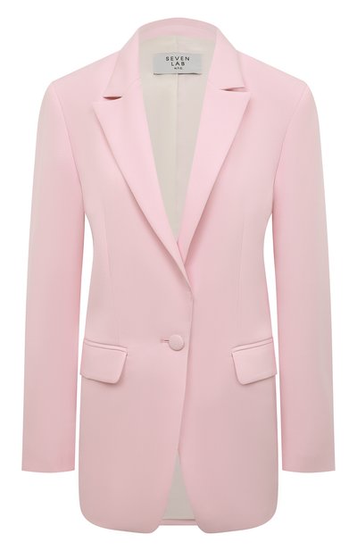 Женский жакет из вискозы SEVEN LAB, арт. J baby pink