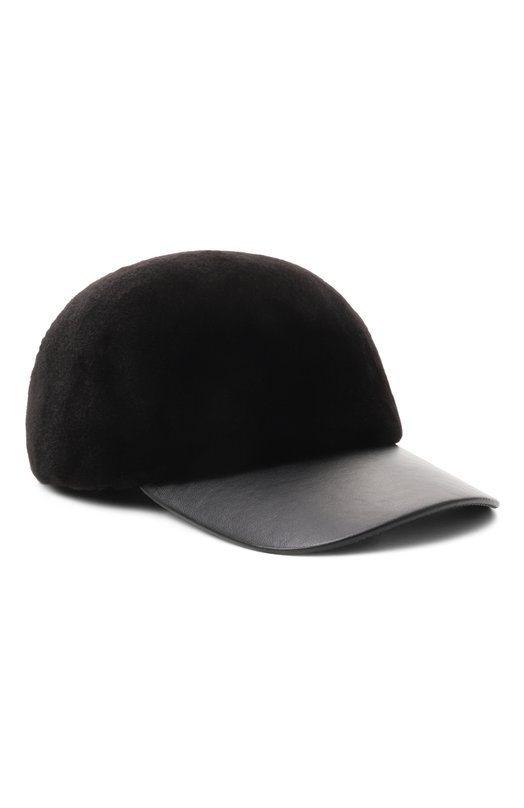 Меховая бейсболка из норки VICTORIA KUSENKOVA 381518502141 Чёрный 381518502141