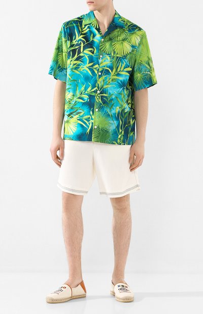 Рубашка VERSACE зеленого цвета по цене 105500 руб., арт. A85919/A234748, фото 2 Рубашка VERSACE, арт. A85919/A234748, фото 2