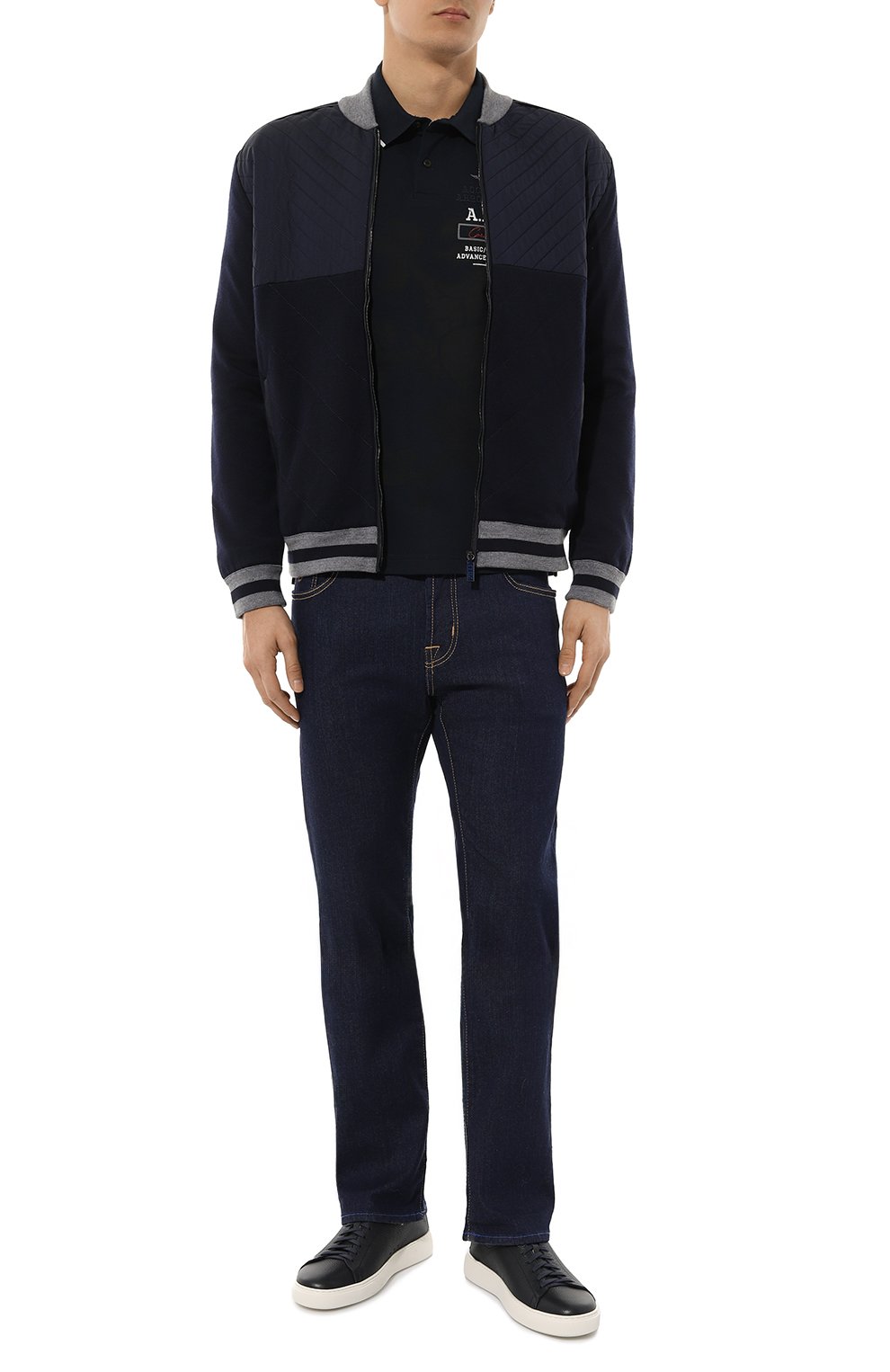 Кардиган из хлопка и кашемира ZILLI SPORT, арт. MBW-J0177-JEZI1/ML01_2, фото 2