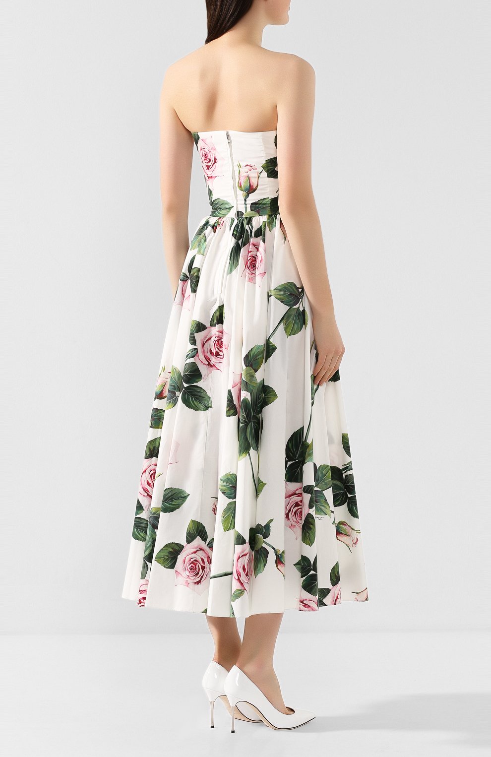 Хлопковое платье DOLCE & GABBANA, арт. F6H7FT/HS5FZ, фото 4