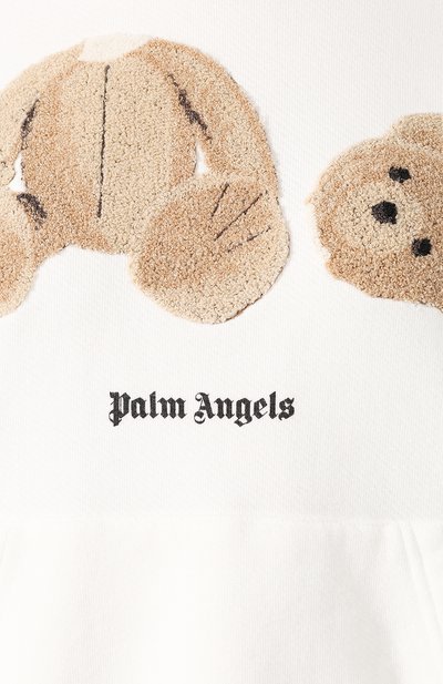 Хлопковое худи PALM ANGELS, арт. PWBB023S20FLE0010360, фото 5
