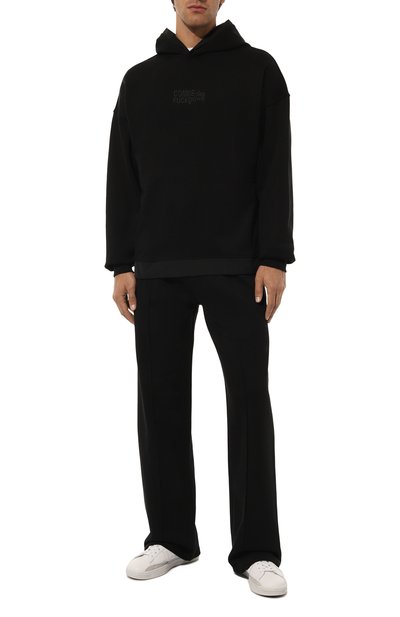 Хлопковые брюки COMME DES FUCKDOWN, арт. CFABM01351, фото 2