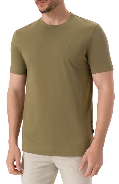 Хлопковая футболка BOSS, арт. 50468347, фото 3