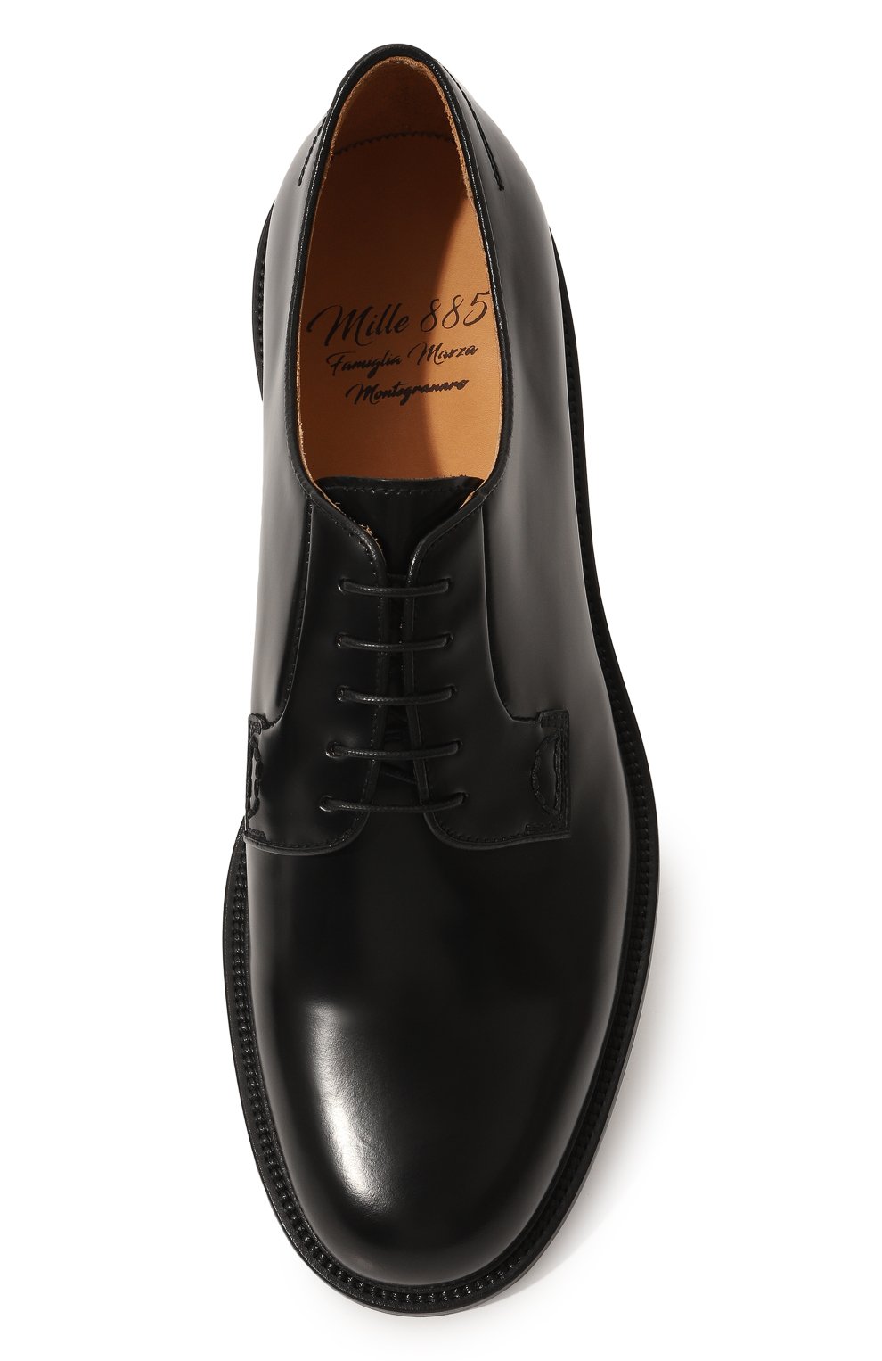 Кожаные дерби MILLE 885, арт. B0ST0N REAL/CU0I0 NER0, фото 6