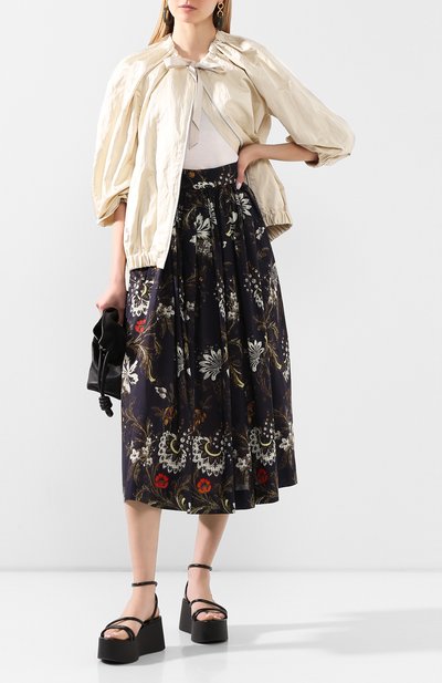Хлопковая юбка DRIES VAN NOTEN, арт. 201-10889-9403, фото 2
