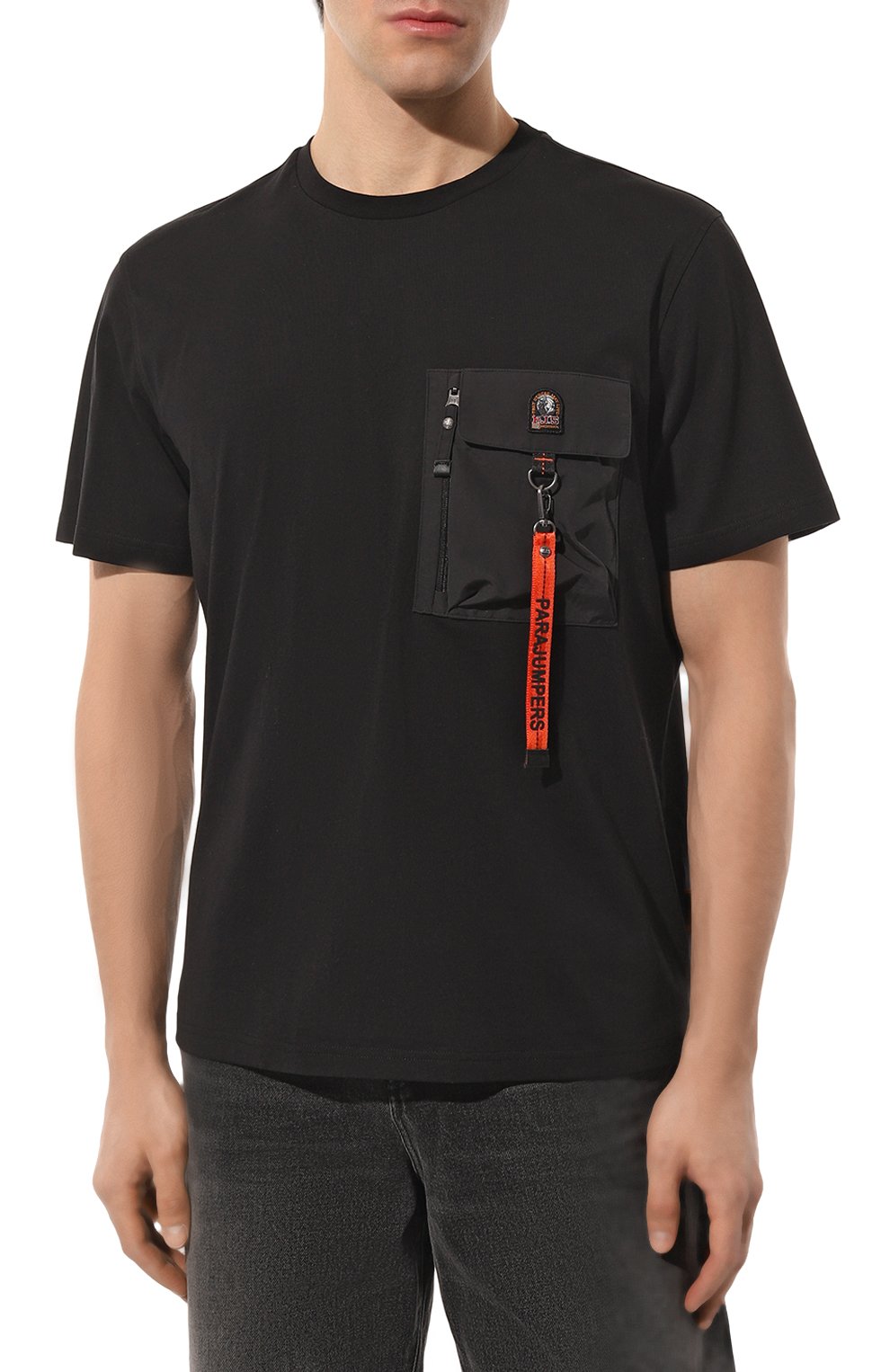 Хлопковая футболка PARAJUMPERS, арт. 23SM-PM TEE RE07/M0JAVE, фото 3