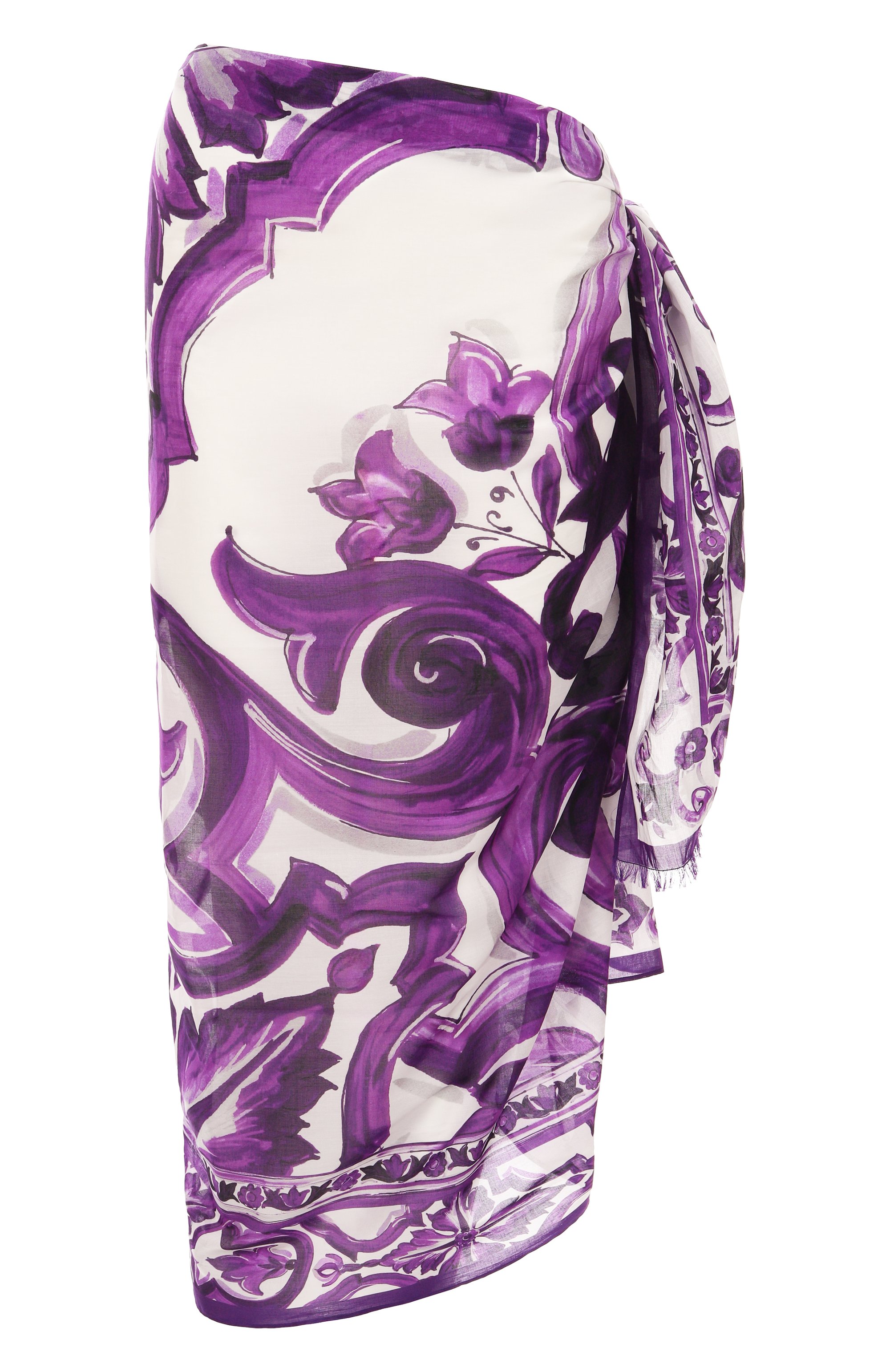 Хлопковое парео DOLCE & GABBANA, арт. 04A01J/0N020, фото 1