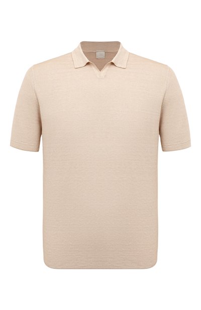 Мужская льняное поло 120% LINO, арт. 31ALIM39BL/000G266/S00