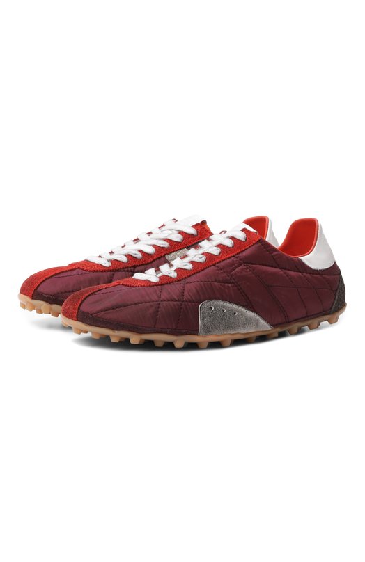 Комбинированные кроссовки Sprinters Maison Margiela S58WS0272/P7415 Бордовый S58WS0272/P7415