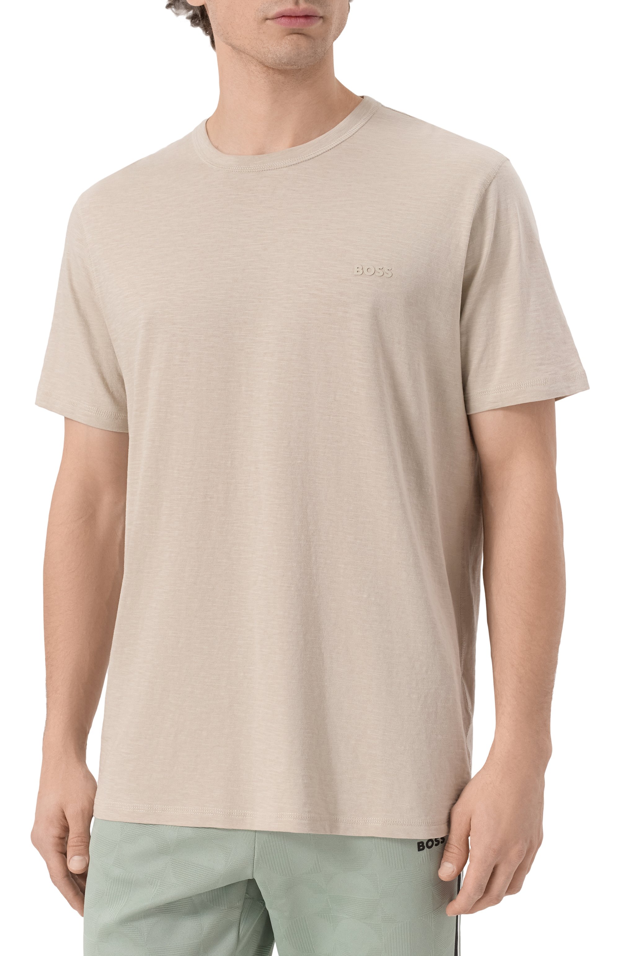 Хлопковая футболка BOSS ORANGE, арт. 50508243, фото 3