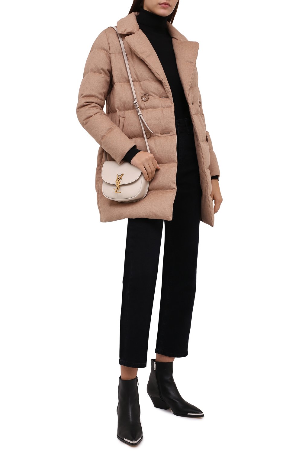 Пуховая куртка из шелка и кашемира HERNO, арт. PI1377D/38087, фото 2