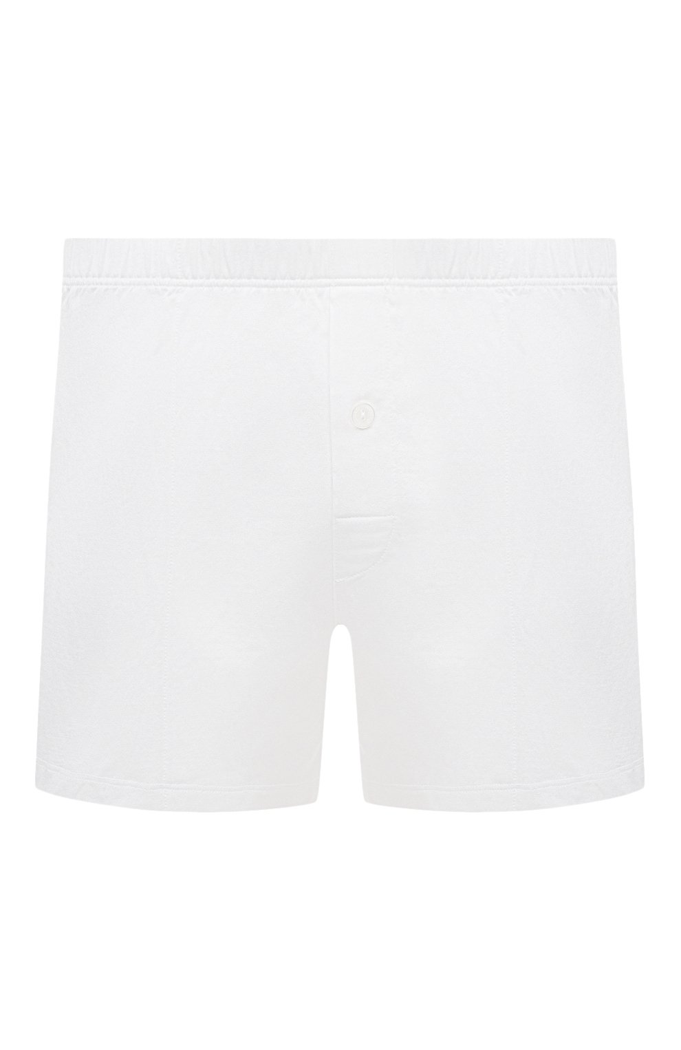 Хлопковые боксеры HANRO белого цвета по цене 10190 руб., арт. 073505., фото 1 Хлопковые боксеры HANRO, арт. 073505., фото 1