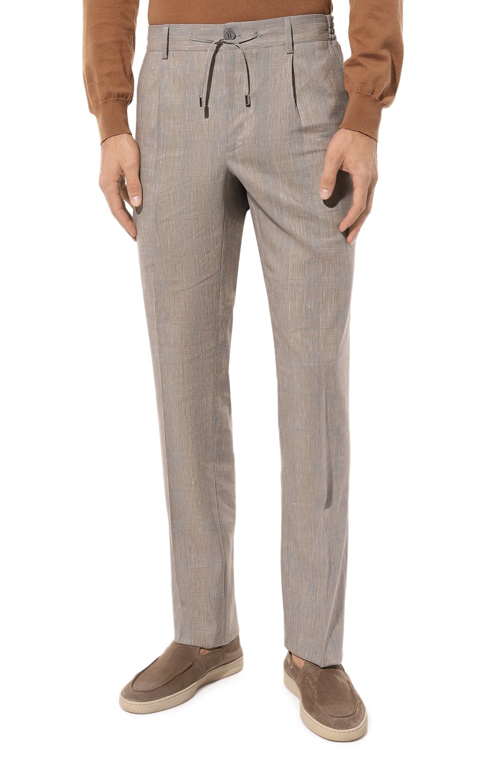 Брюки из шерсти и льна STEFANO RICCI, арт. M1TL1000A4/T021HC, фото 3