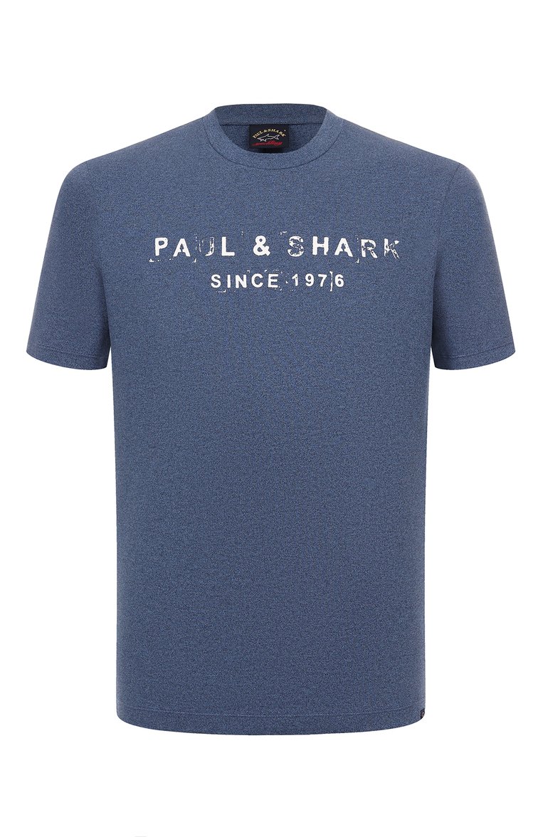 Хлопковая футболка PAUL&SHARK, арт. 23411065, фото 1