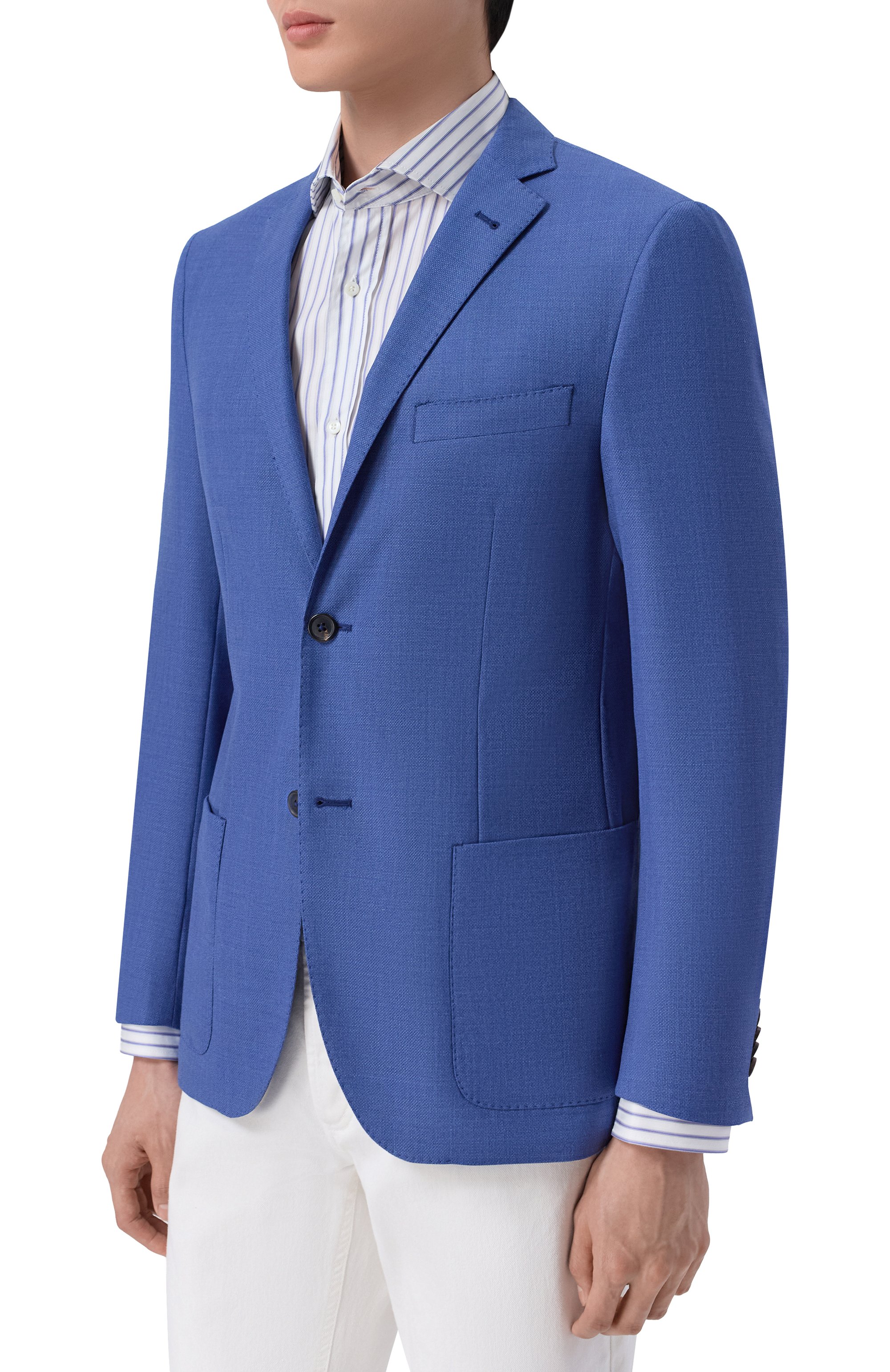 Шерстяной пиджак CORNELIANI, арт. 27X002/2718275, фото 3