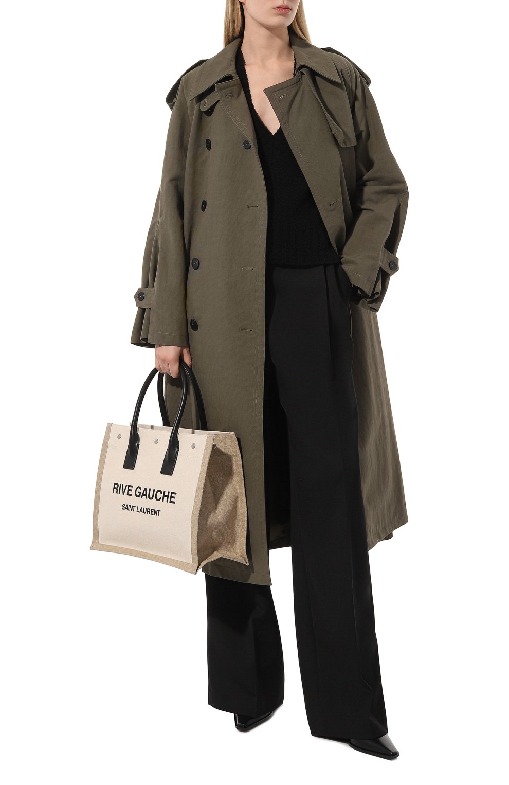 Сумка-тоут rive gauche SAINT LAURENT, арт. 617481/FAAVU, фото 7