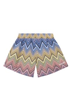 Детский комплект из рубашки и шорт MISSONI разноцветного цвета, арт. MU3A40/P0388/4-10 | Фото 5 (Материал внешний: Хлопок; Кросс-КТ: костюм; Рукава: Короткие; Ростовка одежда: 6 лет | 116 см, 8 лет | 128 см, 10 - 11 лет | 140 - 146см)