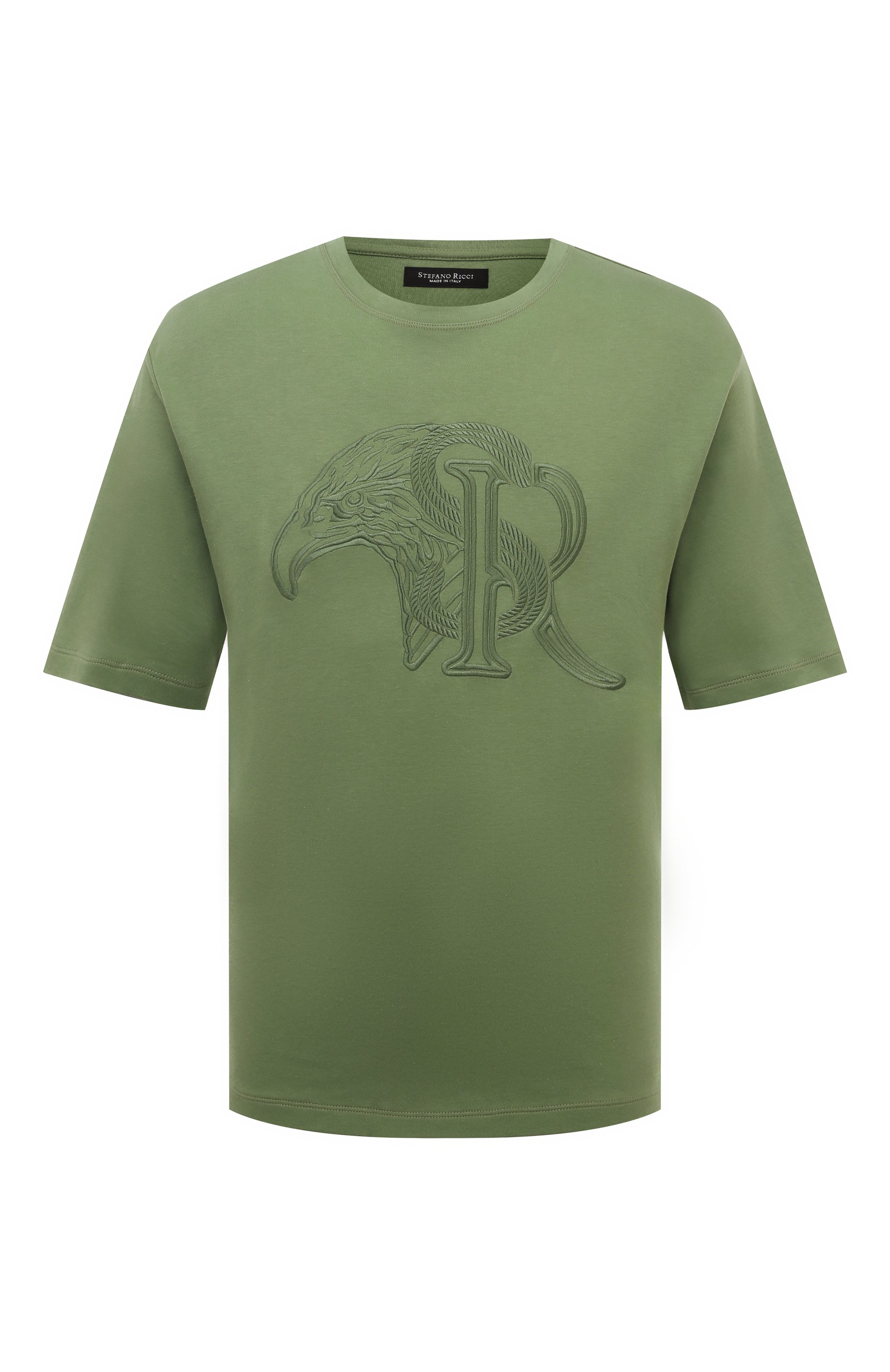 Хлопковая футболка STEFANO RICCI, арт. MNH3302660/LUXT, фото 1