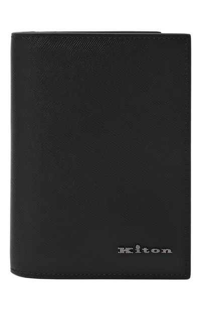 Мужской кожаная обложка для паспорта KITON, арт. UPEA030N0126901