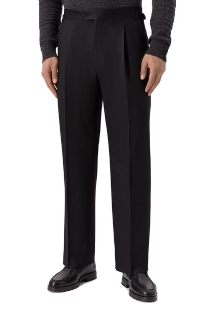 Шерстяные брюки CORNELIANI, арт. 264L26-2618111, фото 3