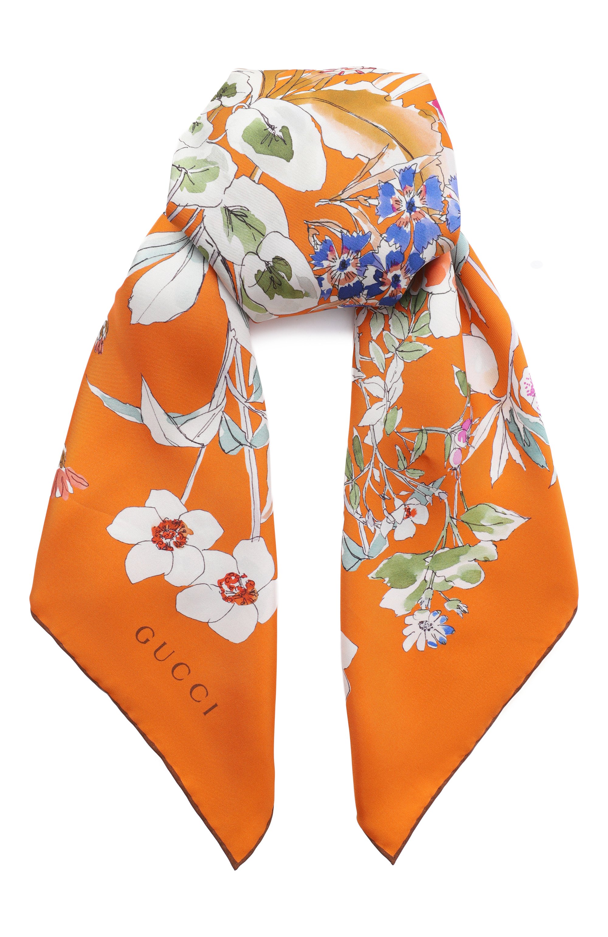 Шелковый платок GUCCI, арт. 831598/3G001, фото 1