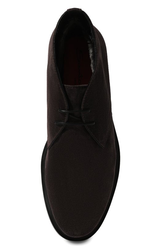 фото Замшевые ботинки santoni