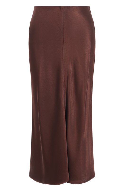 Атласная юбка Noble&Brulee NB129/08092025/2 Коричневый NB129/08092025/2