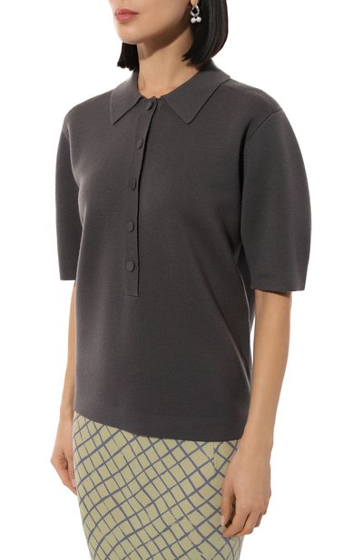 Шерстяное поло DRIES VAN NOTEN, арт. 242-011207-9700, фото 3