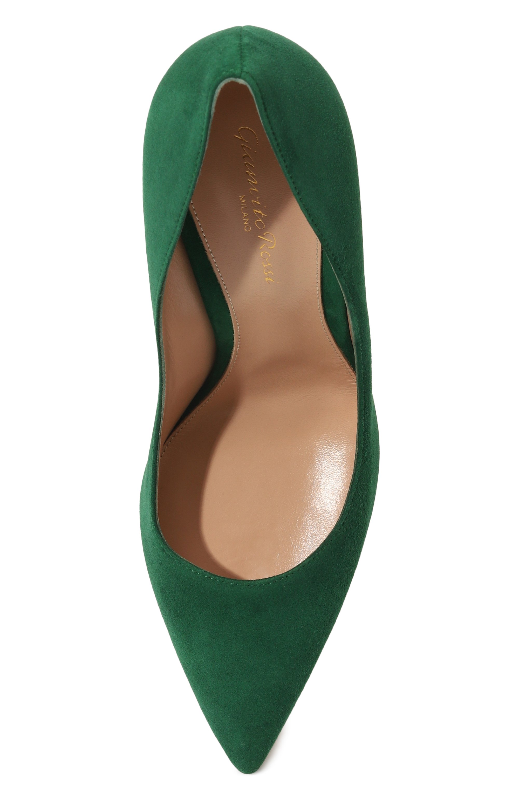 Замшевые туфли gianvito 105 GIANVITO ROSSI, арт. G28470.15RIC.CAMLEAF, фото 6