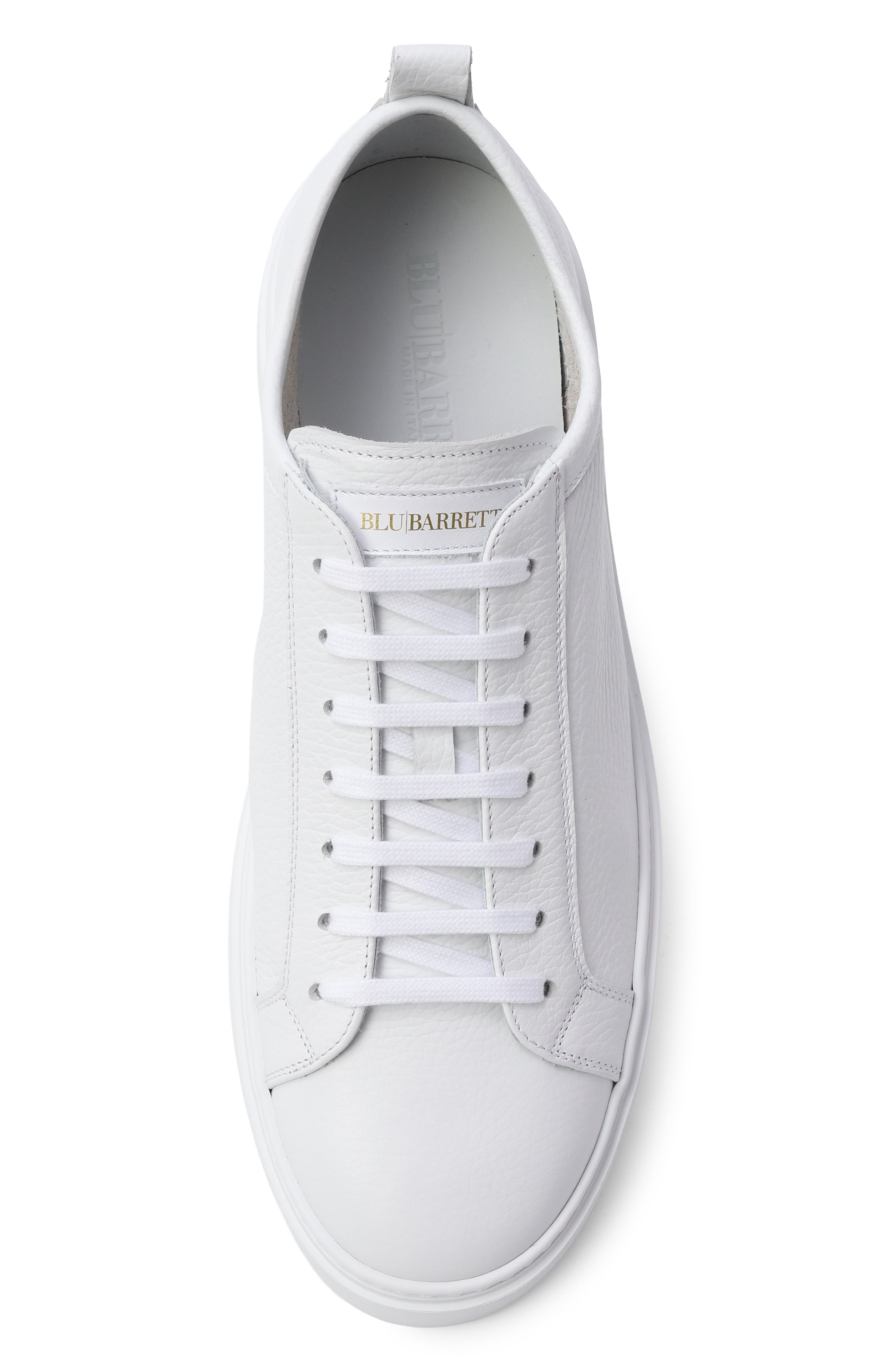 Кожаные кеды foley BLU BARRETT белого цвета по цене 54900 руб., арт. F0LEY-14036.4/GRANA, фото 5 Кожаные кеды foley BLU BARRETT, арт. F0LEY-14036.4/GRANA, фото 5