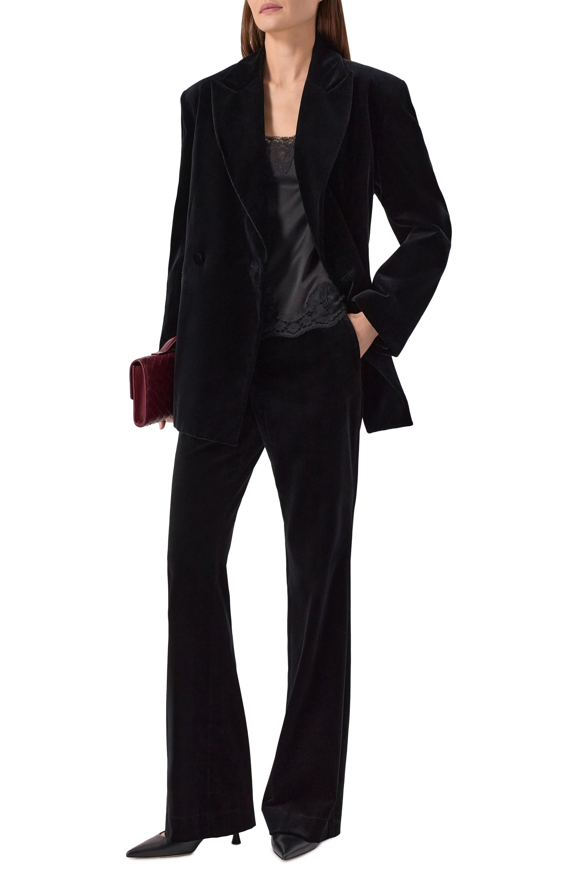 Бархатные брюки ANTONELLI FIRENZE, арт. K8019P/682B, фото 2