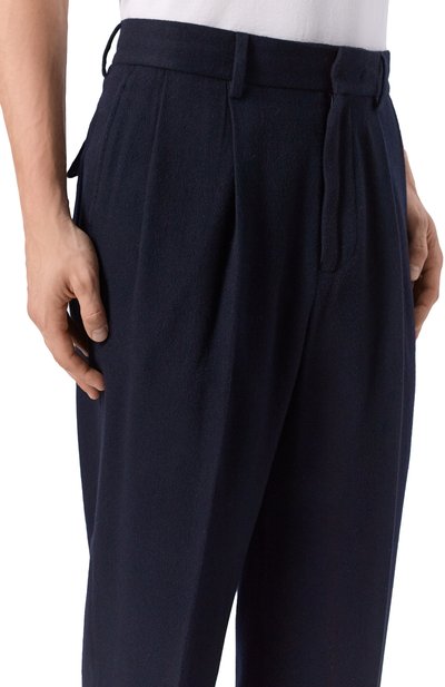 Брюки из шерсти и кашемира EMPORIO ARMANI, арт. EM003287/AF17835, фото 5