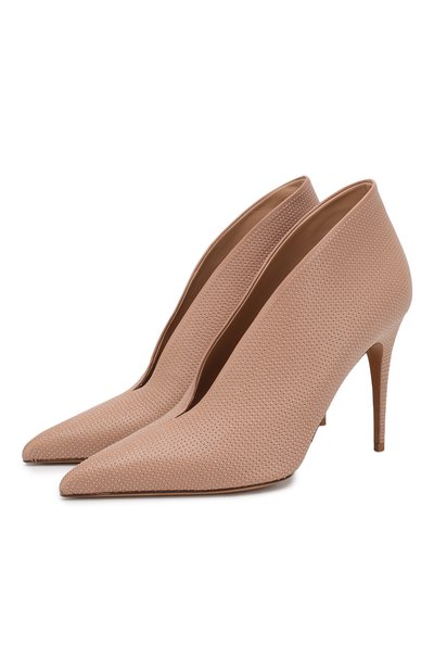 Кожаные ботильоны all stitched VALENTINO, арт. SW2S0L03/CYN, фото 1