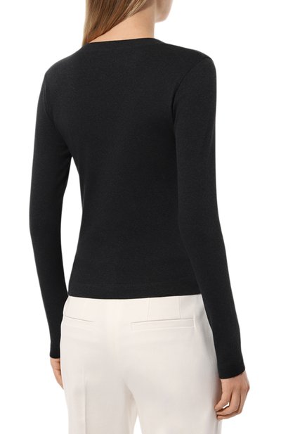 Хлопковый пуловер BRUNELLO CUCINELLI, арт. MPTC8EL682, фото 4