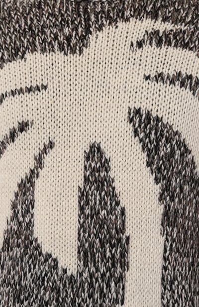 Свитер из шерсти и вискозы PALM ANGELS, арт. PMHE066F24KNI001, фото 5