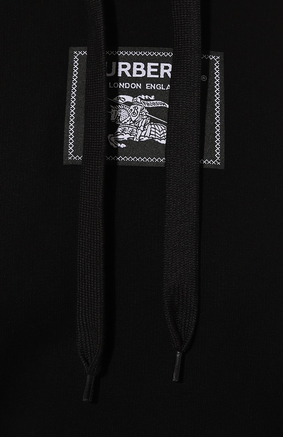 Хлопковое худи BURBERRY, арт. 8063475, фото 5