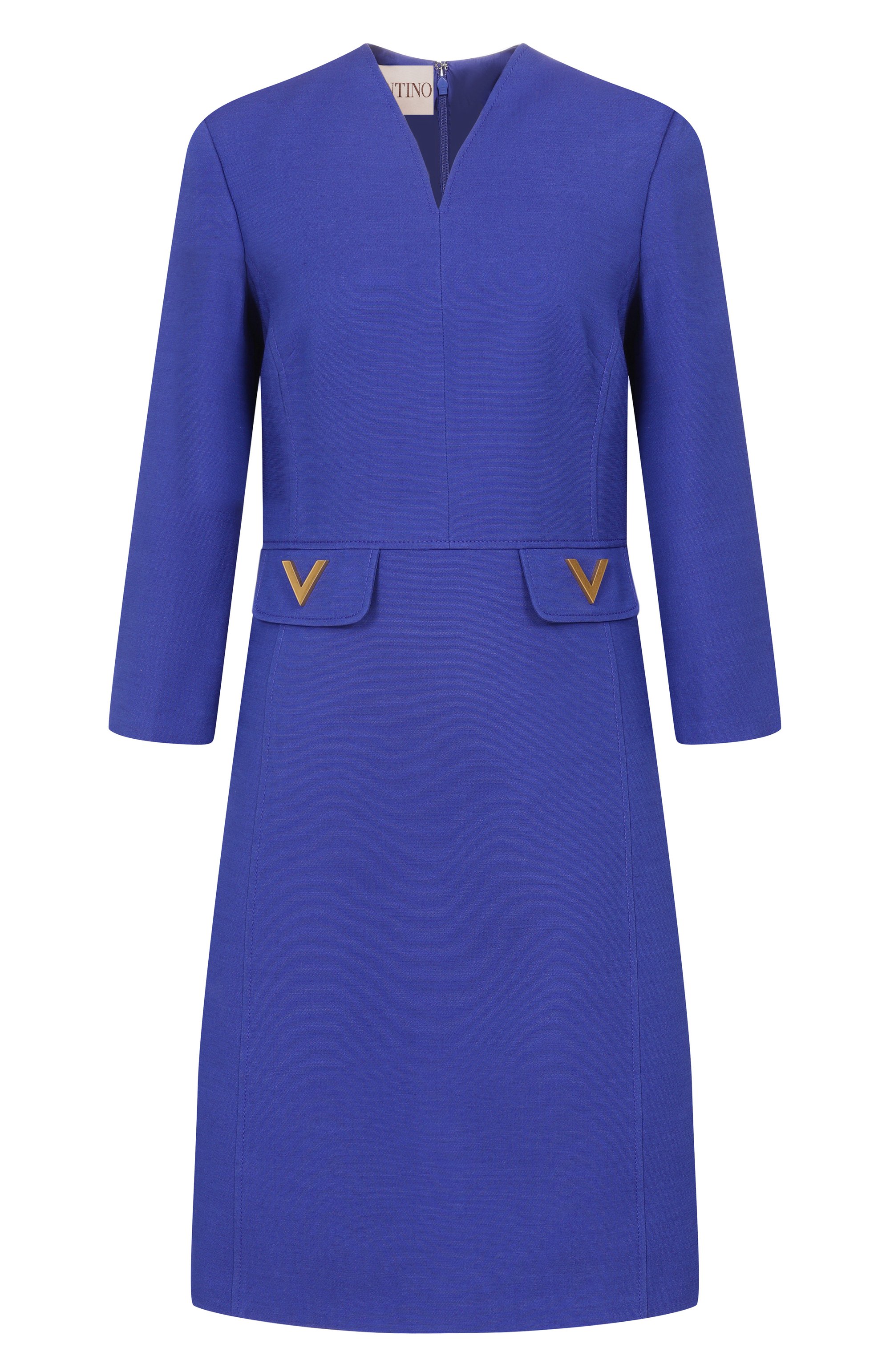 Платье из шерсти и шелка VALENTINO, арт. 8B3VAJ56/1CF, фото 1