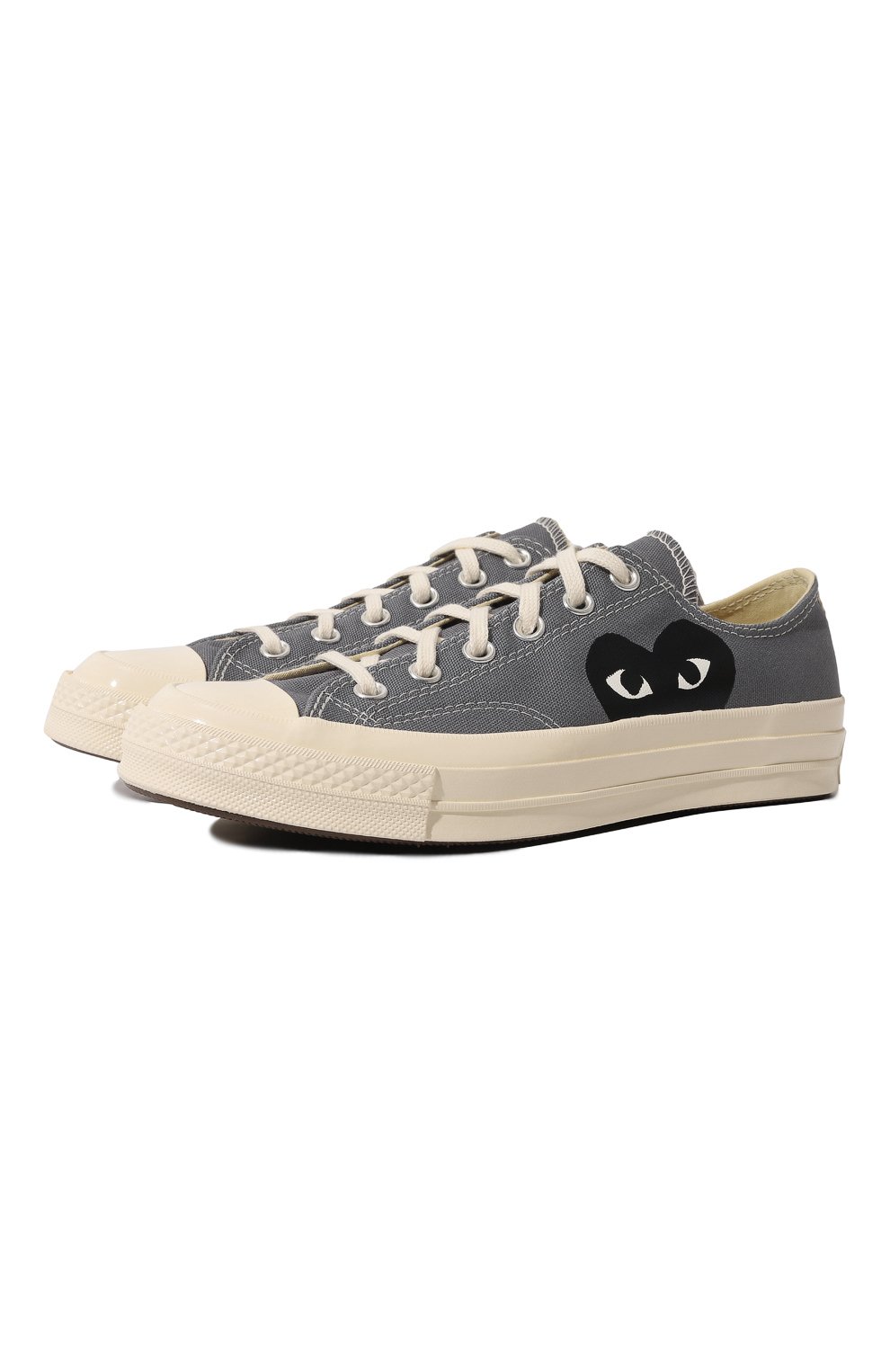 Текстильные кеды comme des garcons play x converse COMME DES GARCONS PLAY, арт. 171849, фото 1