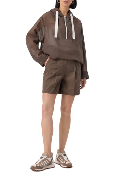 Хлопковый анорак BRUNELLO CUCINELLI, арт. MH9117780, фото 2