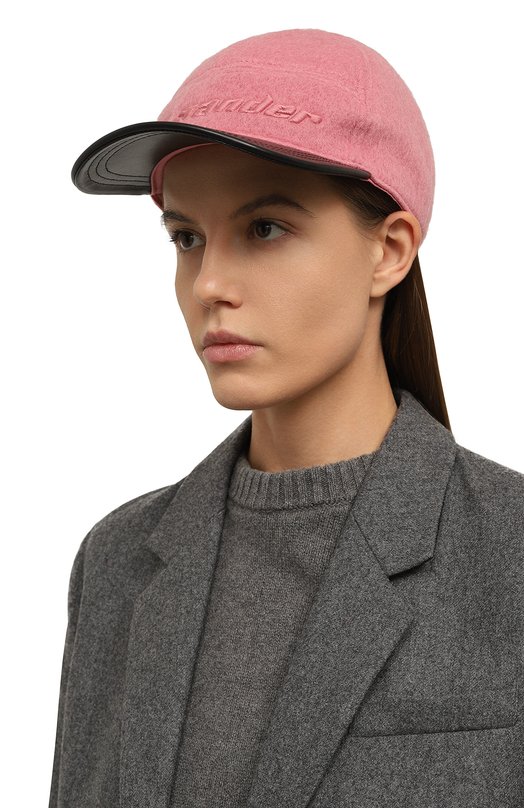 Комбинированная бейсболка Jil Sander J03TC0103/JTN308 Розовый  J03TC0103/JTN308 Фото 2