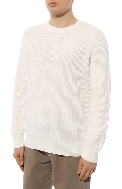 Хлопковый джемпер BRUNELLO CUCINELLI, арт. M2W70B2286, фото 3