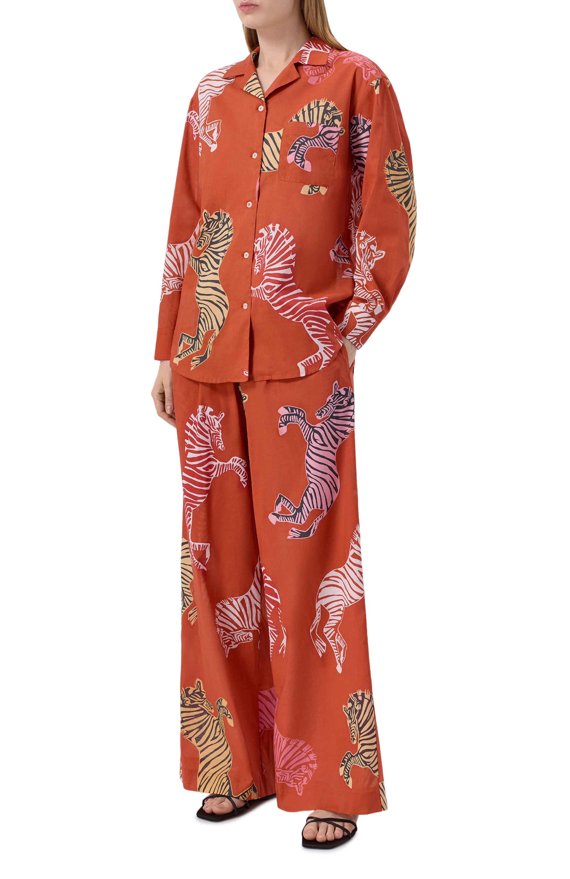 Хлопковая пижама ANY WOWZERS, арт. WKND02-BRGIN, фото 2