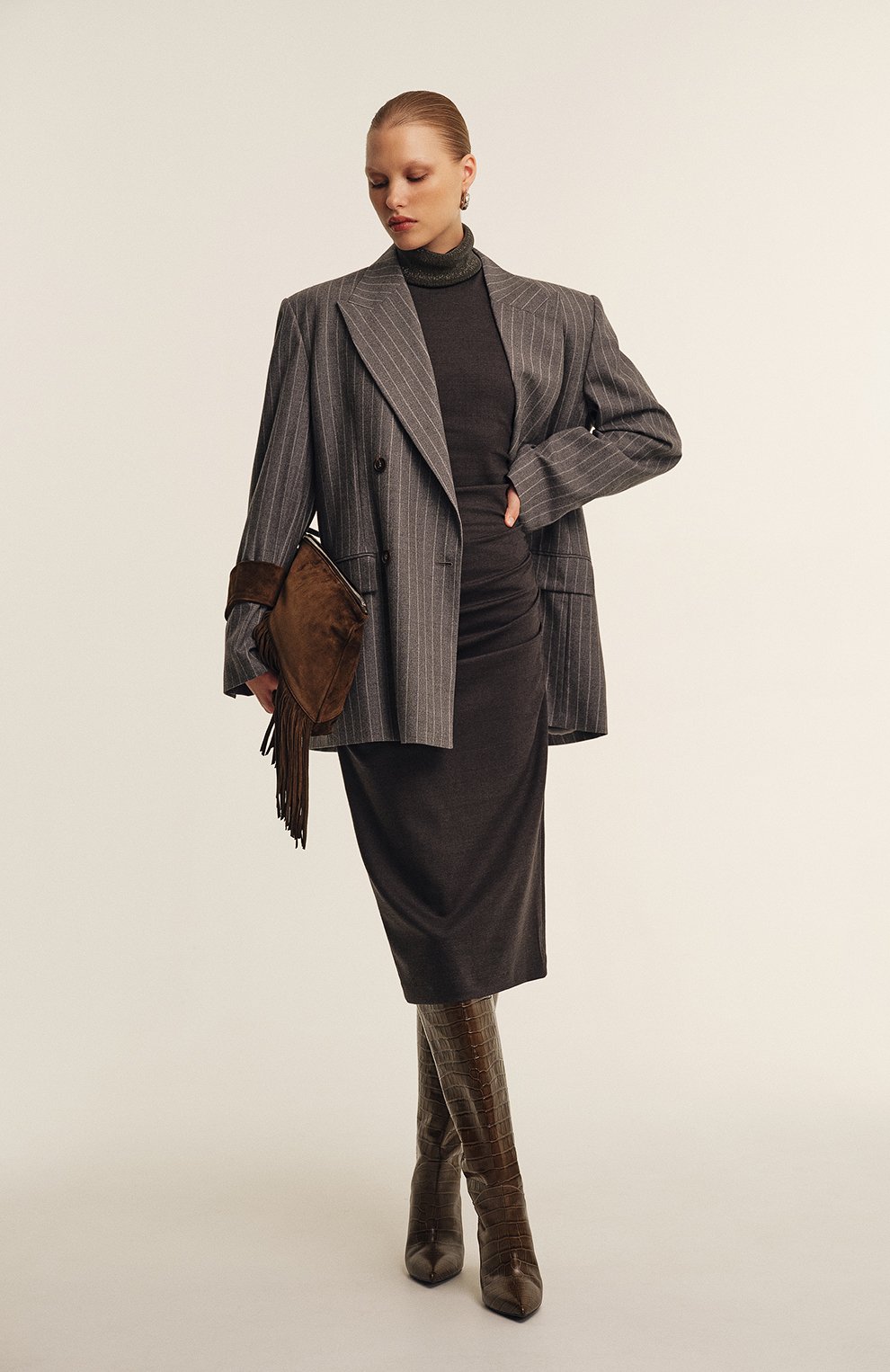 Шерстяное платье BRUNELLO CUCINELLI, арт. MP912AHR32, фото 6