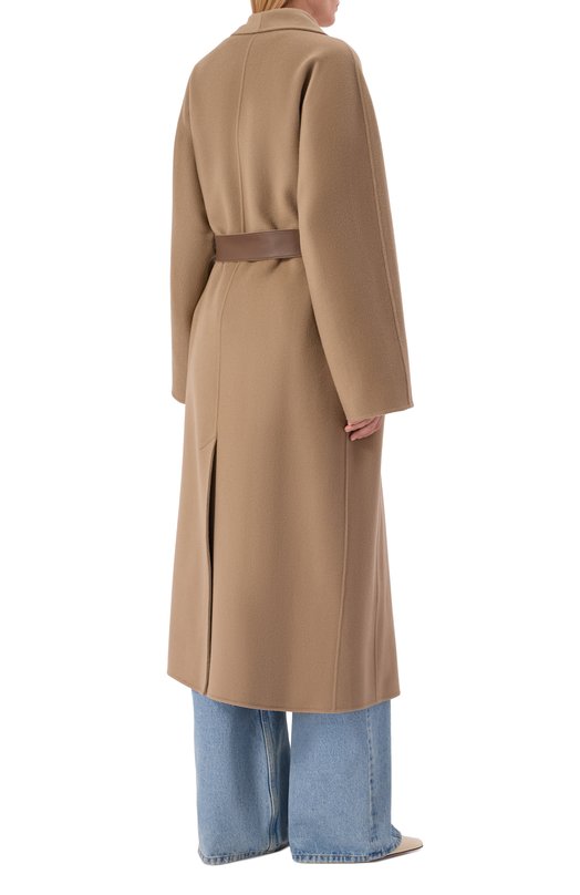 Пальто из шерсти и кашемира 12 STOREEZ 136260 Бежевый  136260 Фото 4