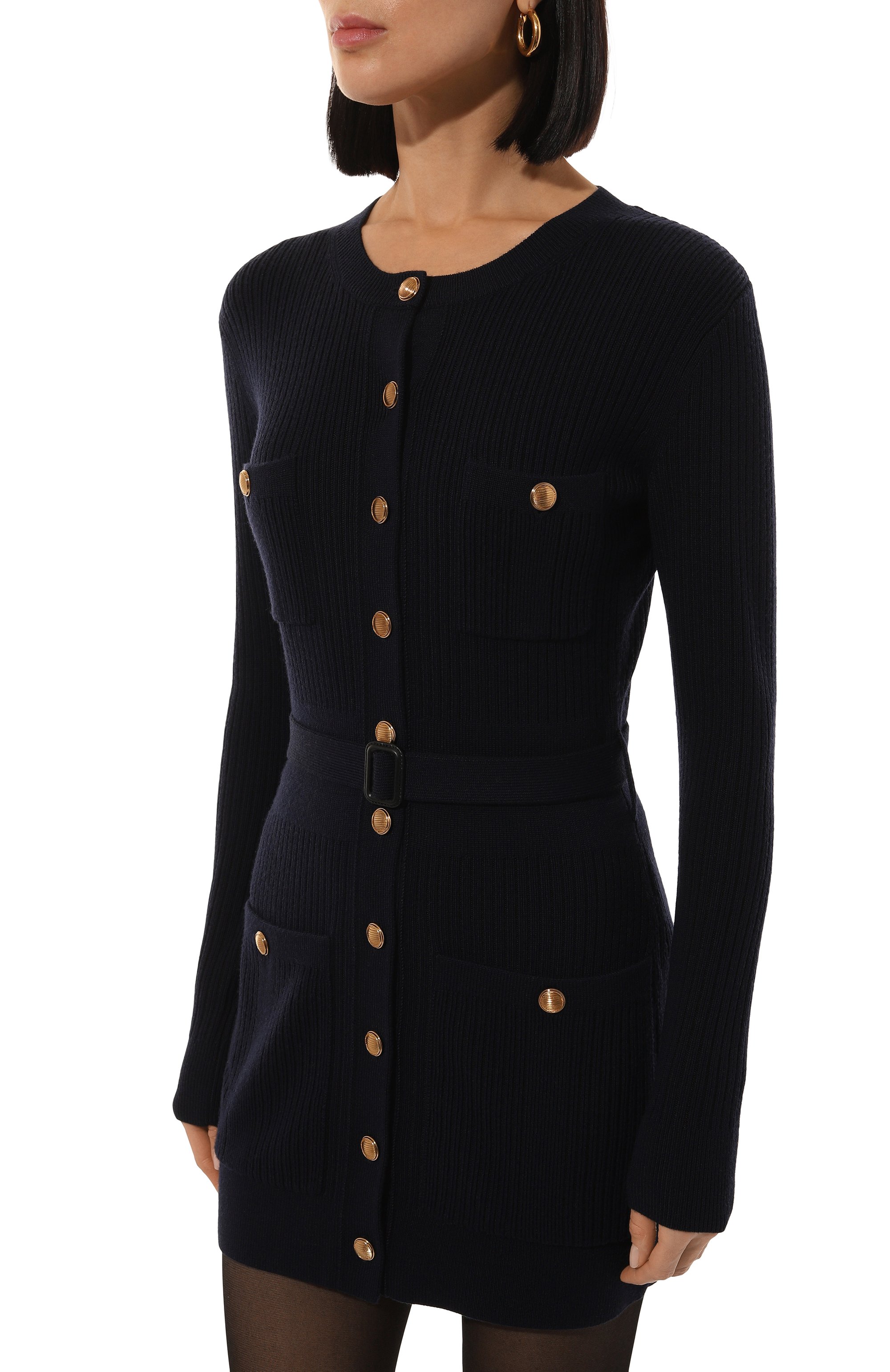 Платье из шерсти и вискозы CHLOÉ, арт. CHC24WMC07670, фото 3