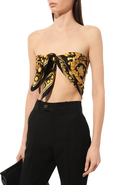 Шелковый платок VERSACE, арт. 1001600/1A045775B000, фото 3