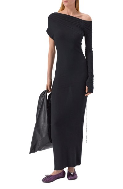 Кожаные балетки numeric MM6, арт. S59WZ0106/P7703, фото 3