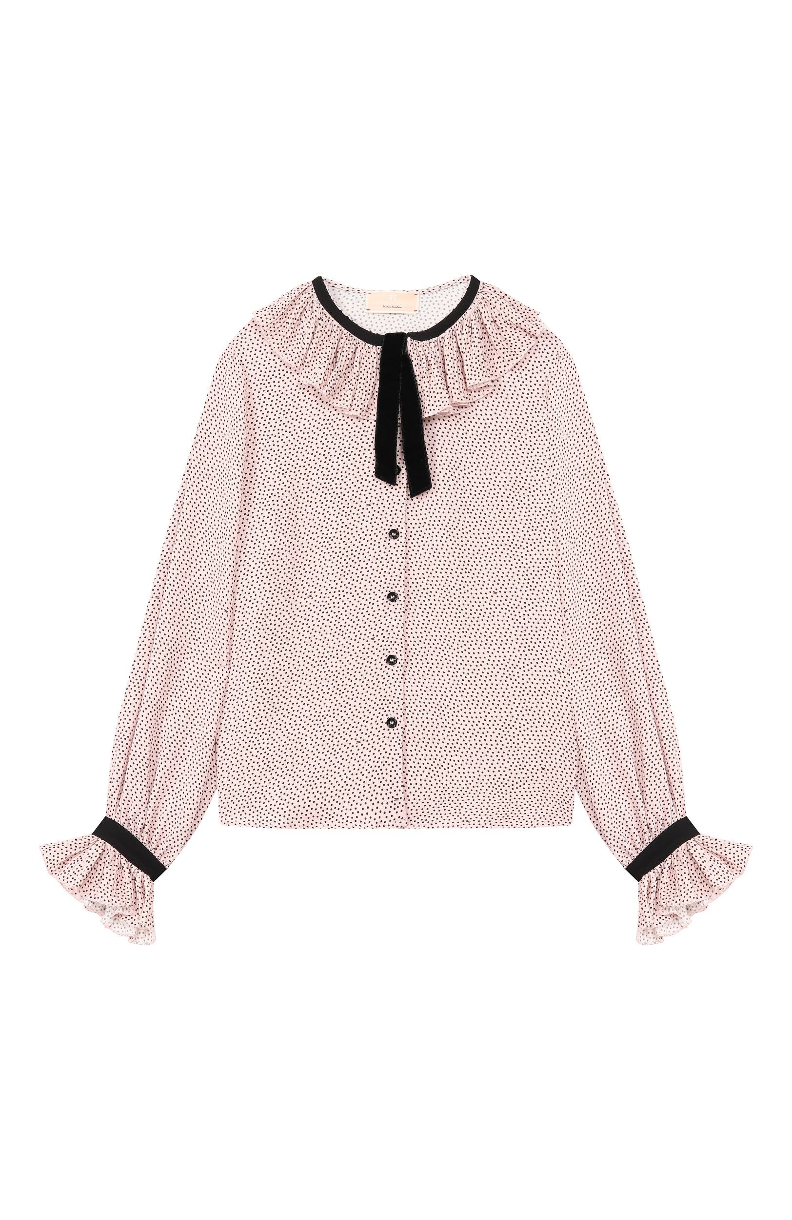 Блузка из вискозы ELISABETTA FRANCHI LA MIA BAMBINA, арт. EFCA3010/VI043, фото 1